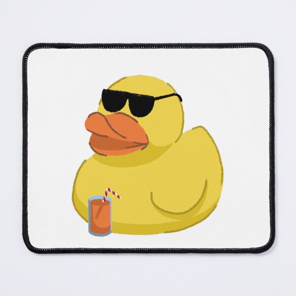 Item preview, Stick Figure Cute Duck Making Peace Sign designed and sold by mrkedi123.