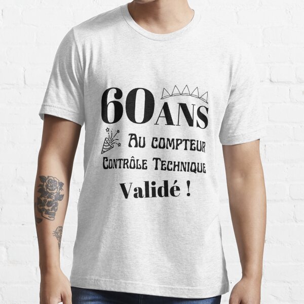 Tee shirt outlet 50 ans homme