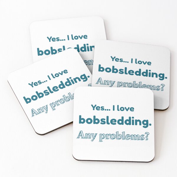 Item preview, I love Bobsledding designed and sold by cooldesignsalot.