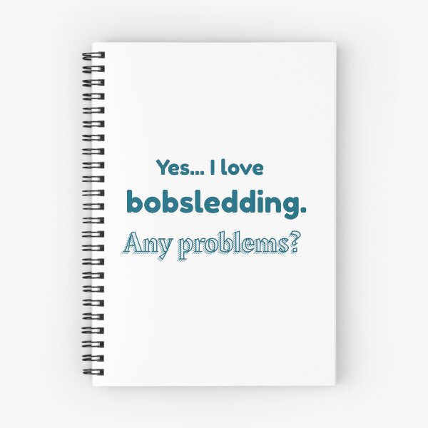 Item preview, I love Bobsledding designed and sold by cooldesignsalot.