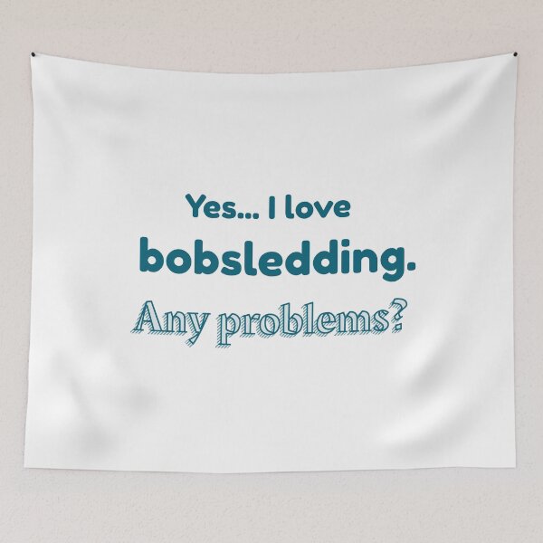 Item preview, I love Bobsledding designed and sold by cooldesignsalot.