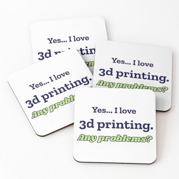 Item preview, I love 3D Printing designed and sold by cooldesignsalot.