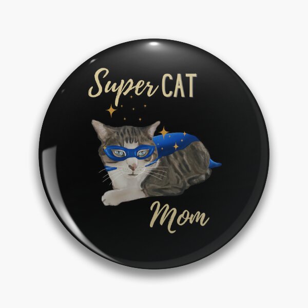 Item preview, Supercat cat mom - cute cat superhero designed and sold by SonjaNeuroth.