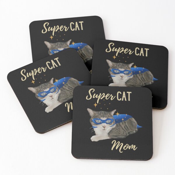Item preview, Supercat cat mom - cute cat superhero designed and sold by SonjaNeuroth.