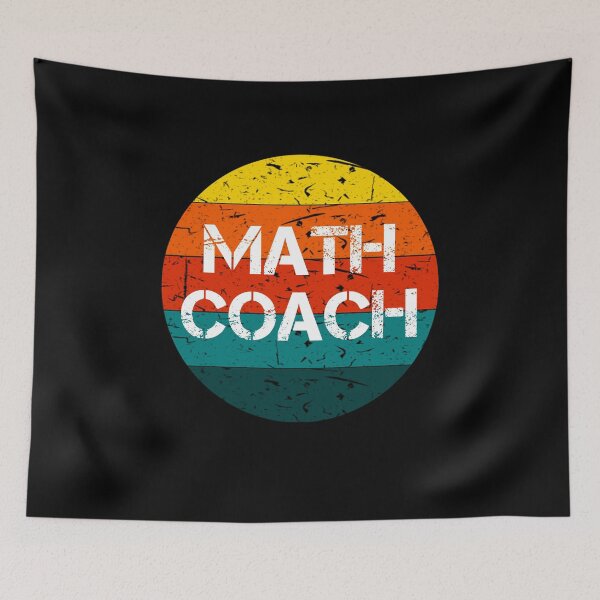 Item preview, Vintage Math Coach  designed and sold by rachidhaz.
