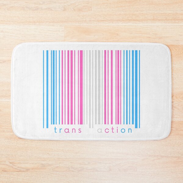 Item preview, Trans Action Trans Pride Barcode designed and sold by CJ Vanderbeek.
