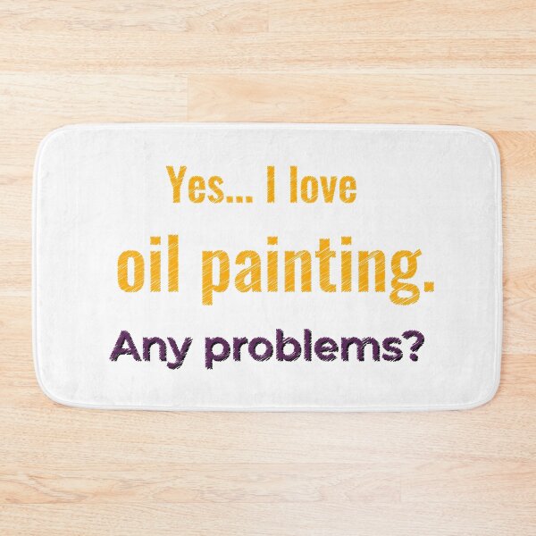 Item preview, I love Oil Painting designed and sold by cooldesignsalot.