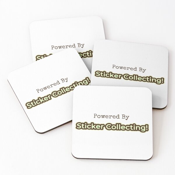 Item preview, Powered By Sticker Collecting designed and sold by cooldesignsalot.
