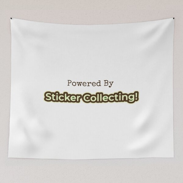 Item preview, Powered By Sticker Collecting designed and sold by cooldesignsalot.