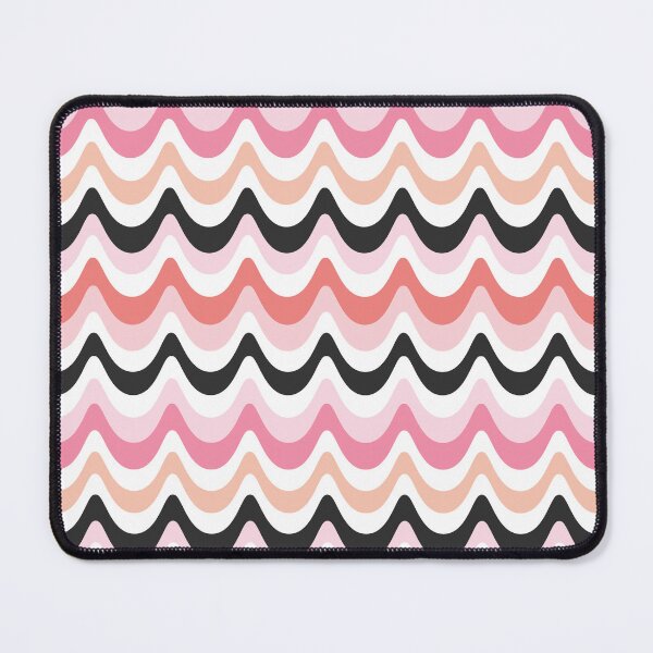 Item preview, Summer Waves - pink and coral designed and sold by Daisy Beatrice.