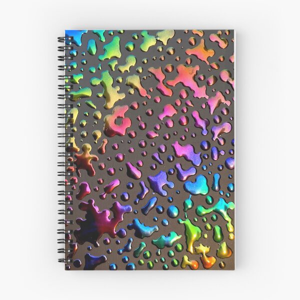 Item preview, Oil Slick Raindrops designed and sold by uggoff.