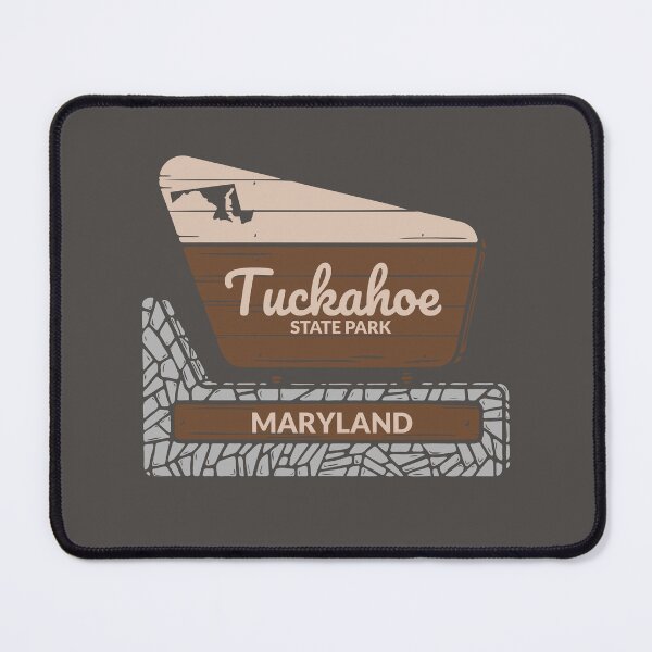 Item preview, Tuckahoe State Park Maryland Entrance Welcome Sign MD designed and sold by palmettodigital.