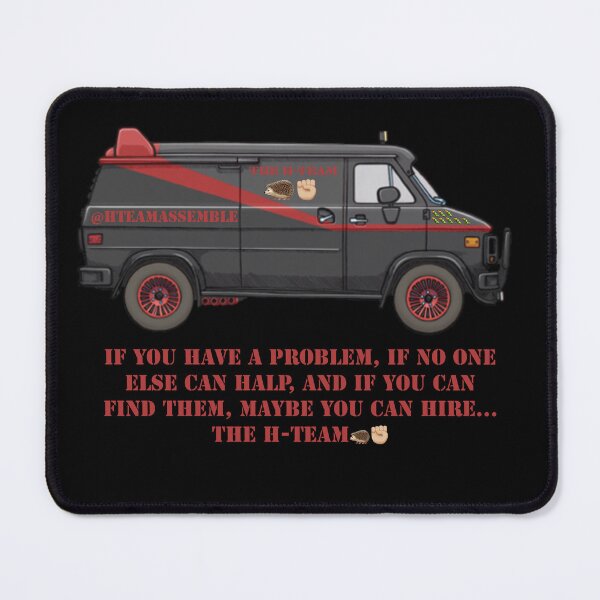 Item preview, H-TEAM VAN with text designed and sold by Andres Benavides.