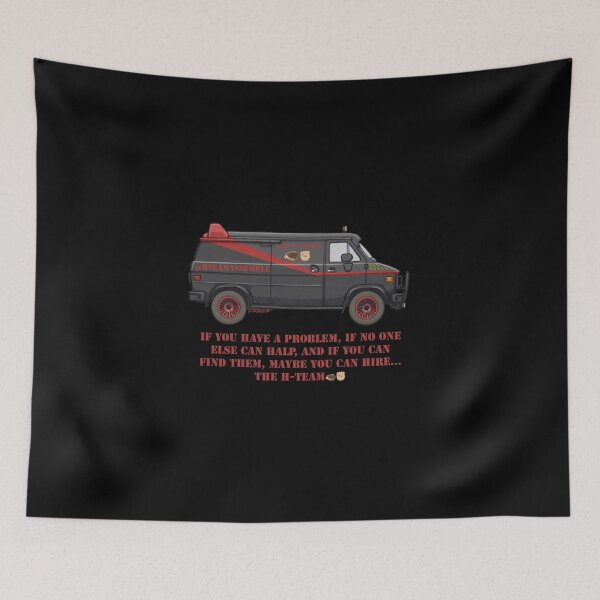 Item preview, H-TEAM VAN with text designed and sold by Andres Benavides.