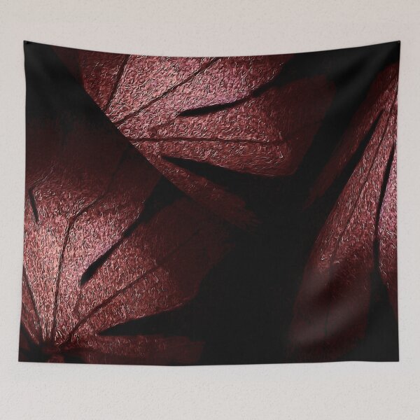 Item preview, Three Shimmering Mauve Leaves designed and sold by fatenanwar.