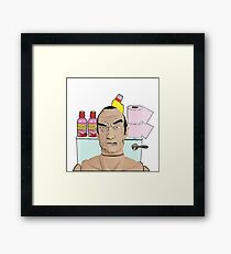 Toilet Humour! Framed Print