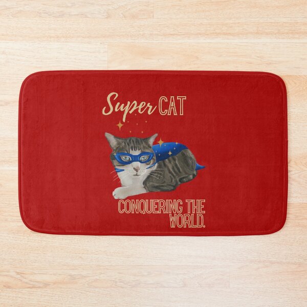 Item preview, Supercat cat - conquer the world designed and sold by SonjaNeuroth.