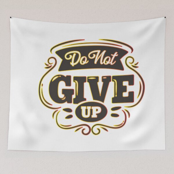 Item preview, do not give up designed and sold by bilalelamrani.