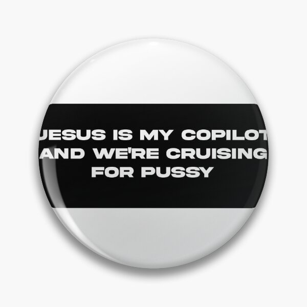 Item preview, Jesus is my copilot designed and sold by stickertopic.