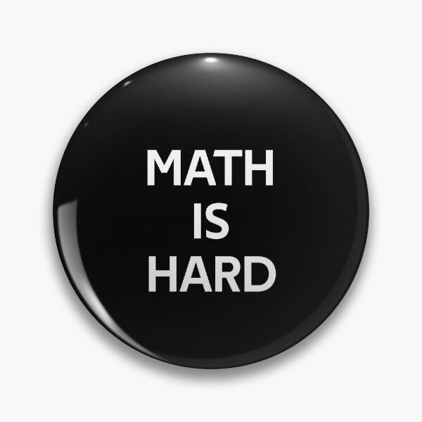 Item preview, Vintage Math is Hard  designed and sold by rachidhaz.