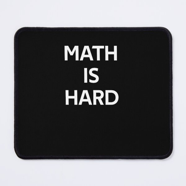 Item preview, Vintage Math is Hard  designed and sold by rachidhaz.