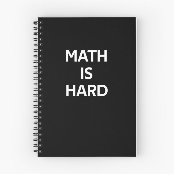 Item preview, Vintage Math is Hard  designed and sold by rachidhaz.