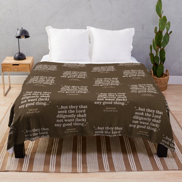 Item preview, Psalm 34:10b - Brown and Pink designed and sold by TheReporter1.