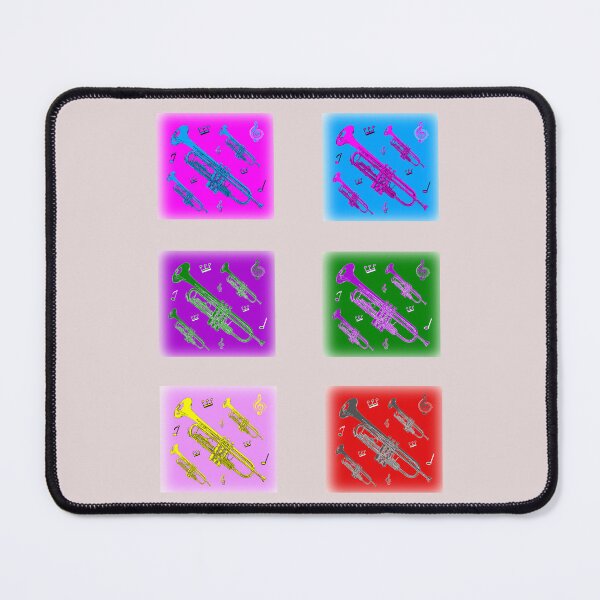 Item preview, Multi-Color Trumpet Sticker Pack - Come Blow Your Horn designed and sold by ThisNThatImages.