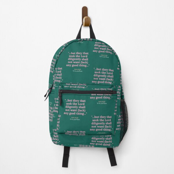 Item preview, Psalm 34:10b - Teal and Pink designed and sold by TheReporter1.