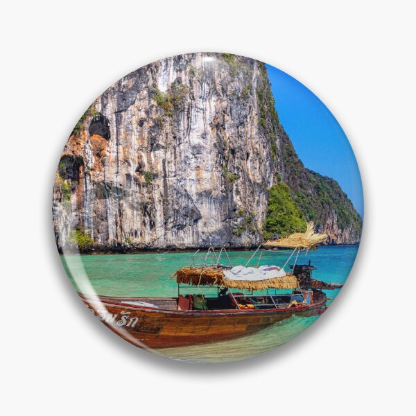 Item preview, Traditional long tail fishing boat beached on Koh Lao Liang, Trang, Thailand designed and sold by Kevin Hellon.