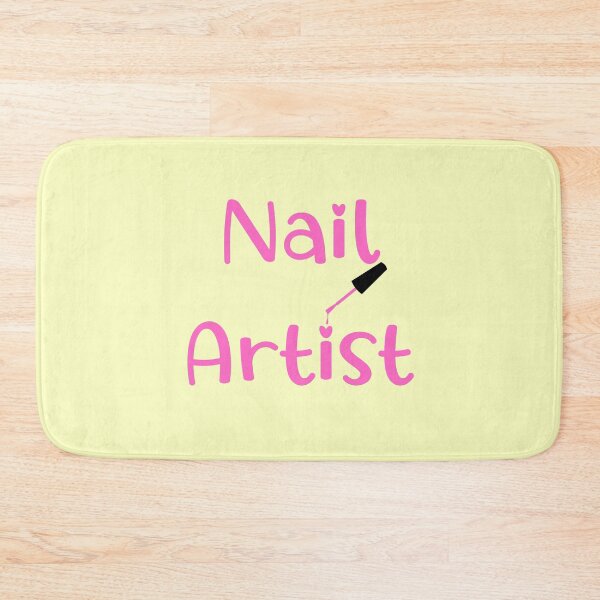 Item preview, Nails Shape Nail Artist Nails Artists Aprons Text Nail Salon Gifts Idea For Womens designed and sold by Dr.YesOrNo.