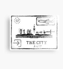 San Francisco Passport Canvas Print