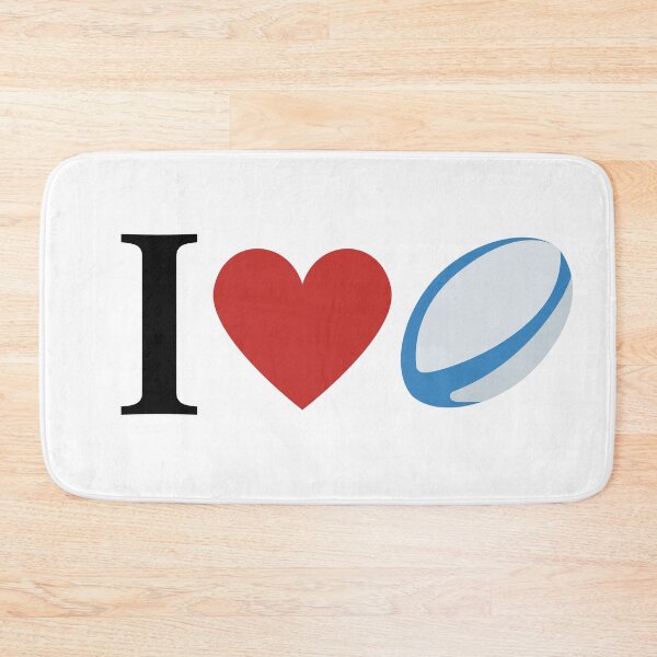 Item preview,  I Love Rugby  designed and sold by freedom4life.