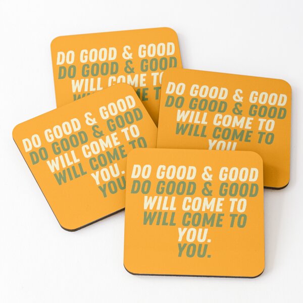 Item preview, Do Good And Good Will Come To You Inspirational Optimistic Quote designed and sold by Amine-Creation.