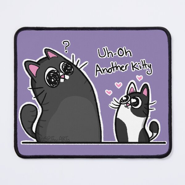 Item preview, Uh-Oh Another Kitty designed and sold by SPufferART.