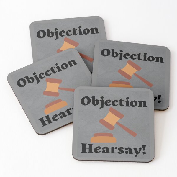 Item preview, objection hearsay court case drama designed and sold by Zevy-Darling.