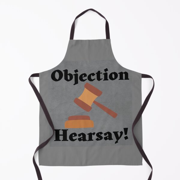 Item preview, objection hearsay court case drama designed and sold by Zevy-Darling.