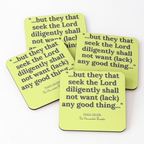 Item preview, Psalm 34:10b - Yellow and Black designed and sold by TheReporter1.
