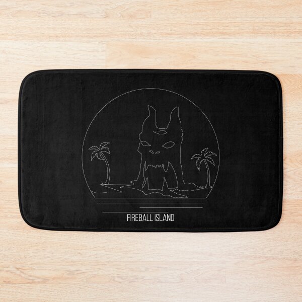 Item preview, Fireball Island Minimalist Line Art - Board Game Inspired Graphic - Tabletop Gaming  - BGG designed and sold by MeepleDesign.