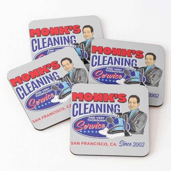 Item preview, Monk's Cleaning Service Lts designed and sold by Alema Art.