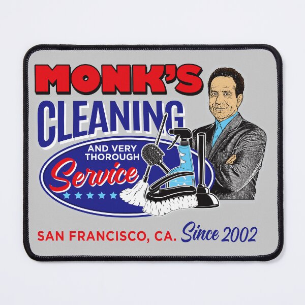 Item preview, Monk's Cleaning Service Lts designed and sold by Alema Art.