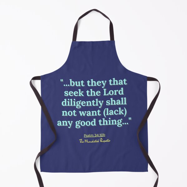 Item preview, Psalm 34:10b - Blue and Teal designed and sold by TheReporter1.