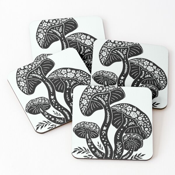 Item preview, Mushroom Plants Pattern Lover Botanical Fungi Plants Morel Psychedelic Mushroom Forager Mushroom Gift For Science T designed and sold by Dr.YesOrNo.