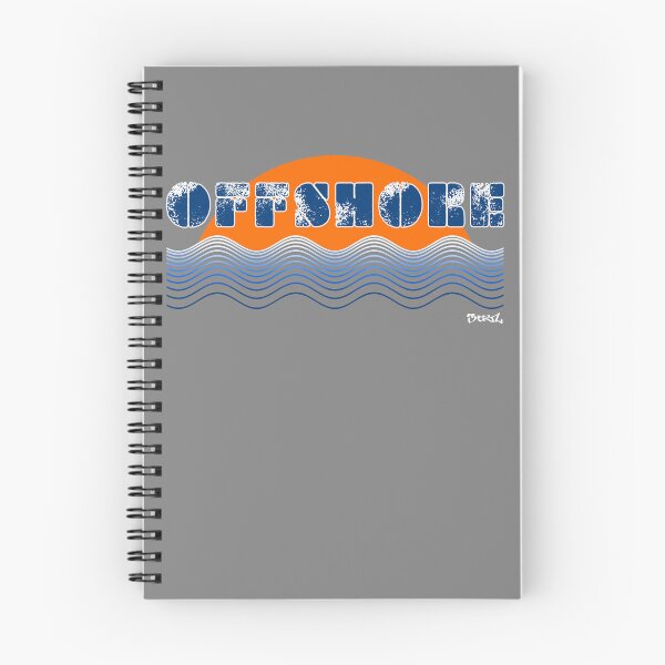 Item preview, OFFSHORE - WAVES EDITION. BLUE/ORANGE/WHITE designed and sold by 5hertz.
