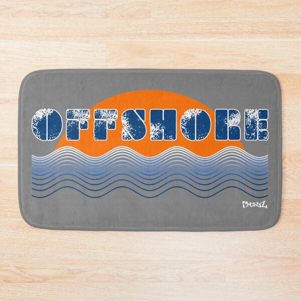 Item preview, OFFSHORE - WAVES EDITION. BLUE/ORANGE/WHITE designed and sold by 5hertz.