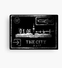 San Francisco Passport Canvas Print