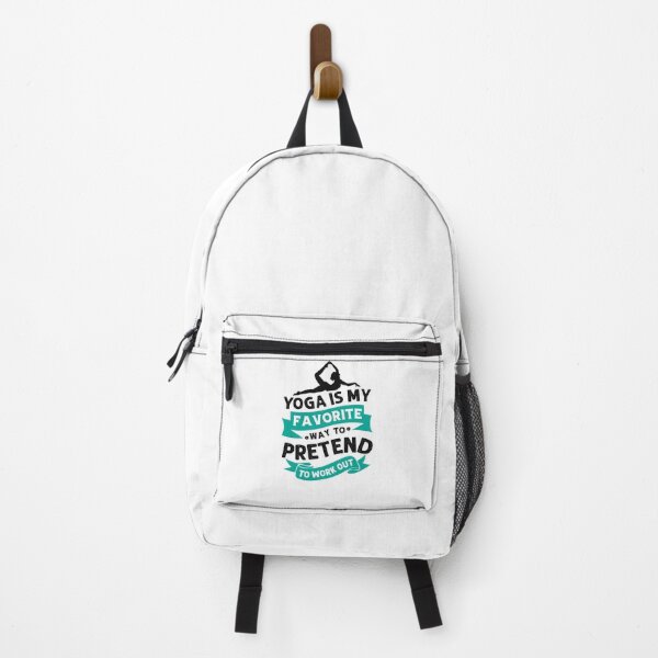 Item preview, yoga is my favorite wayy to pretend to work out designed and sold by Fislux.