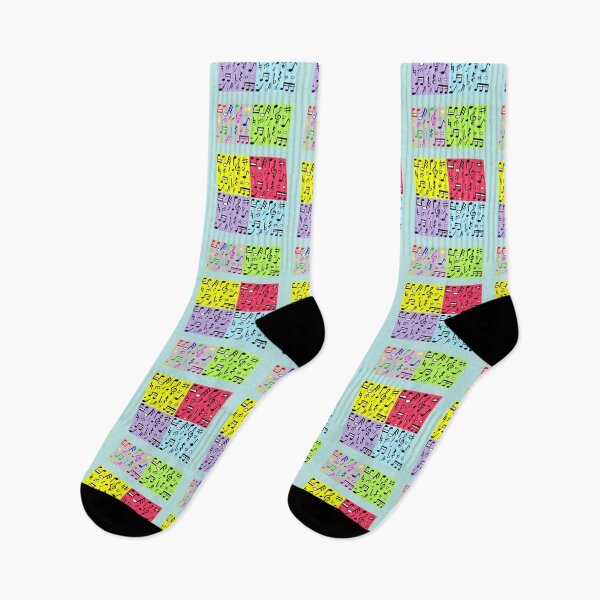 Item preview, Multi-Color Music Notes Sticker Pack designed and sold by ThisNThatImages.