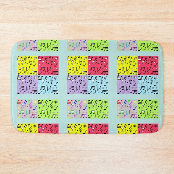 Item preview, Multi-Color Music Notes Sticker Pack designed and sold by ThisNThatImages.
