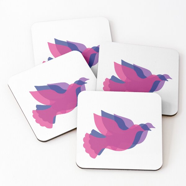 Item preview, Bisexual Pride Doves designed and sold by DesignsbyStina.